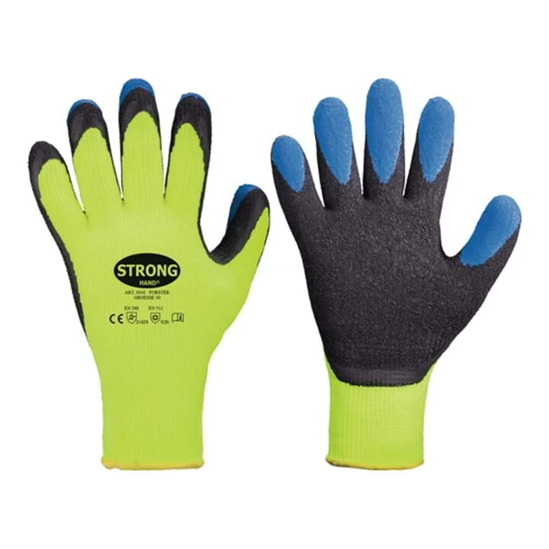 STRONGHAND Kälteschutzhandschuhe Forster Größe 9 neon-gelb/blau 12 Paar ( 4000371125 )