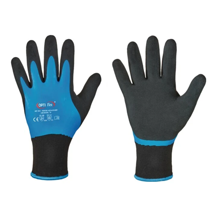 OPTIFLEX Handschuhe Winter Aqua Guard Größe 10 schwarz/blau 12 Paar ( 8000140394 )