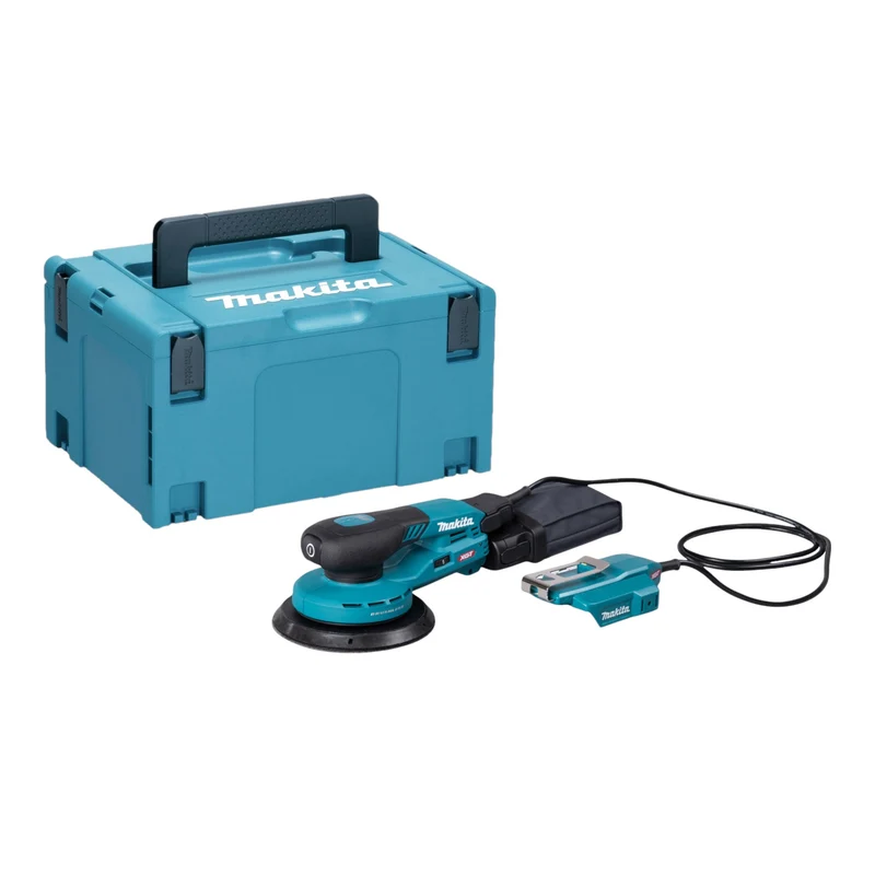 Makita BO 004 CGZ01 Akku Exzenterschleifer 40 V max. 150 mm 3,0 mm Hub Brushless + Makpac - ohne Akku, ohne Ladegerät