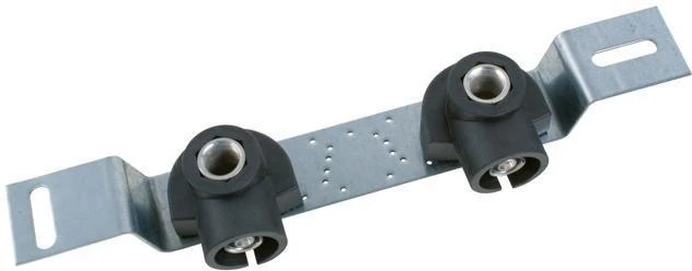 MULTITUBO Montageschiene gebogen Schallschutz 16 mm x 1/2 Zoll IG 150 mm – DW Verbundrohr