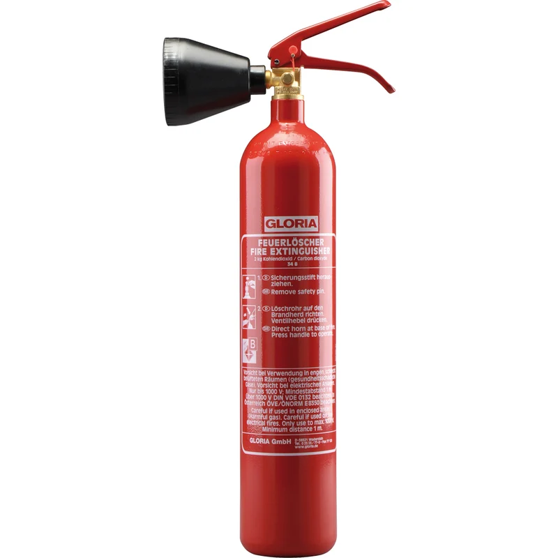 Kohlendioxid-Feuerlöscher KS 2 ST