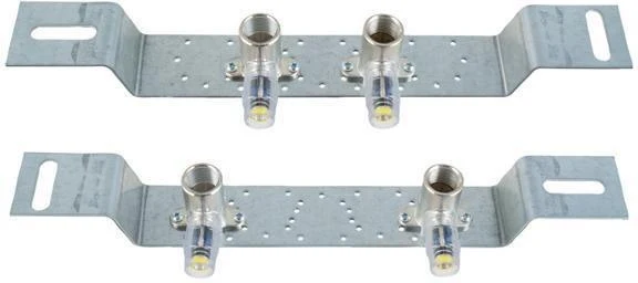 Multitubo Montageschiene gebogen 16x1/2Z IG