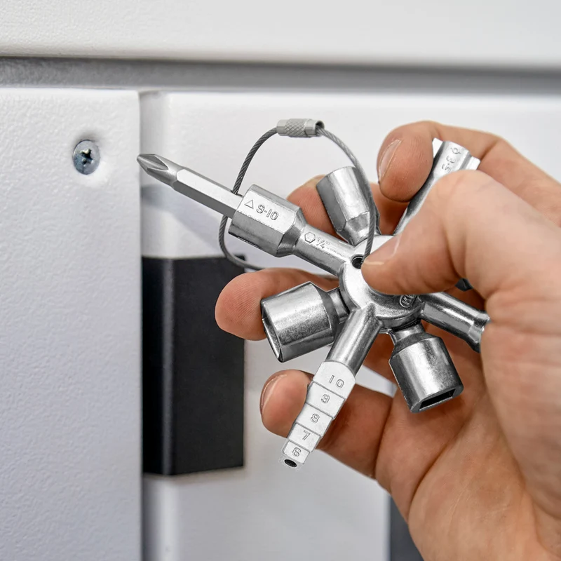 KNIPEX TwinKey® Schalterschrank-Schlüssel