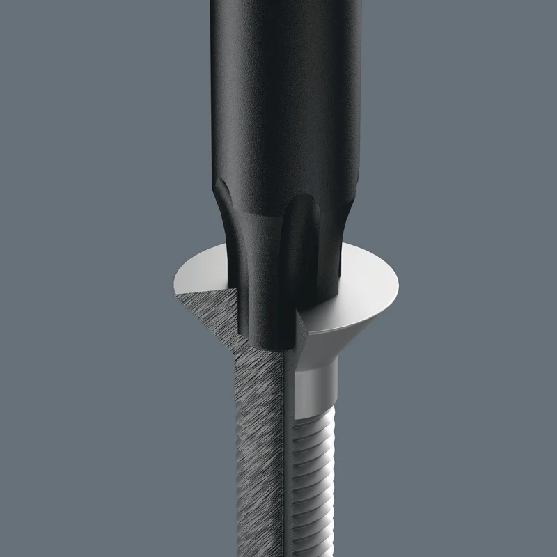 Wera Elektronikerschraubendreher 2067 IPR TORX PLUS 1 IPR, Klingenlänge 44 mm, nicromatt