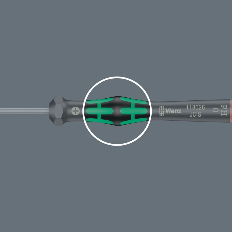Wera Elektronikerschraubendreher 2067 IPR TORX PLUS 1 IPR, Klingenlänge 44 mm, nicromatt