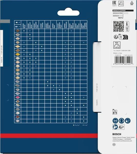Bosch EXPERT Laminated Panel Kreissägeblatt 165 mm, 48 Zähne, HLTCG, für NE-Metalle, Kunststoffe und Holz