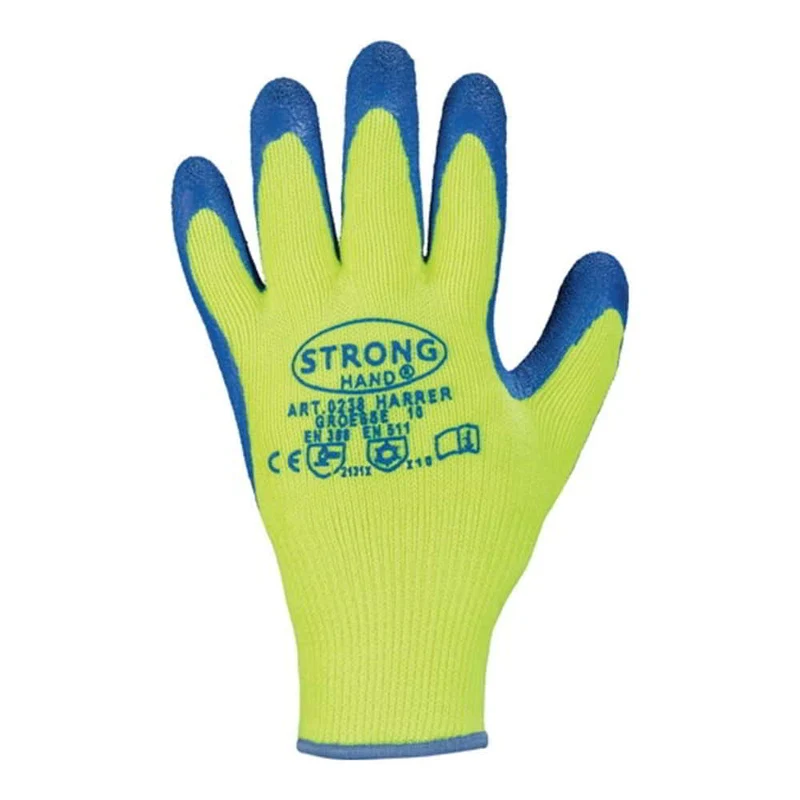 STRONGHAND Kälteschutzhandschuhe Harrer Größe 9 gelb/blau 12 Paar ( 4000371042 )