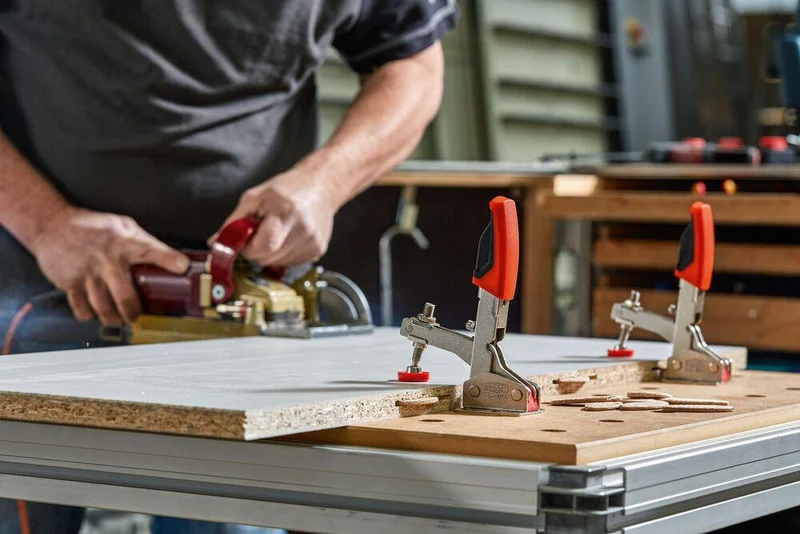 BESSEY Senkrechtspanner Größe 50 für Multifunktionstische mit 20 mm Lochdurchmesser