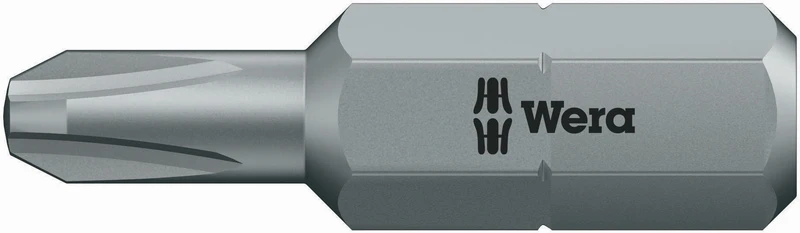 WERA Bit 851/1 RZ PH 2, 25 mm, zähhart, reduzierter Schaft, 1/4 Zoll, 10er-Pack