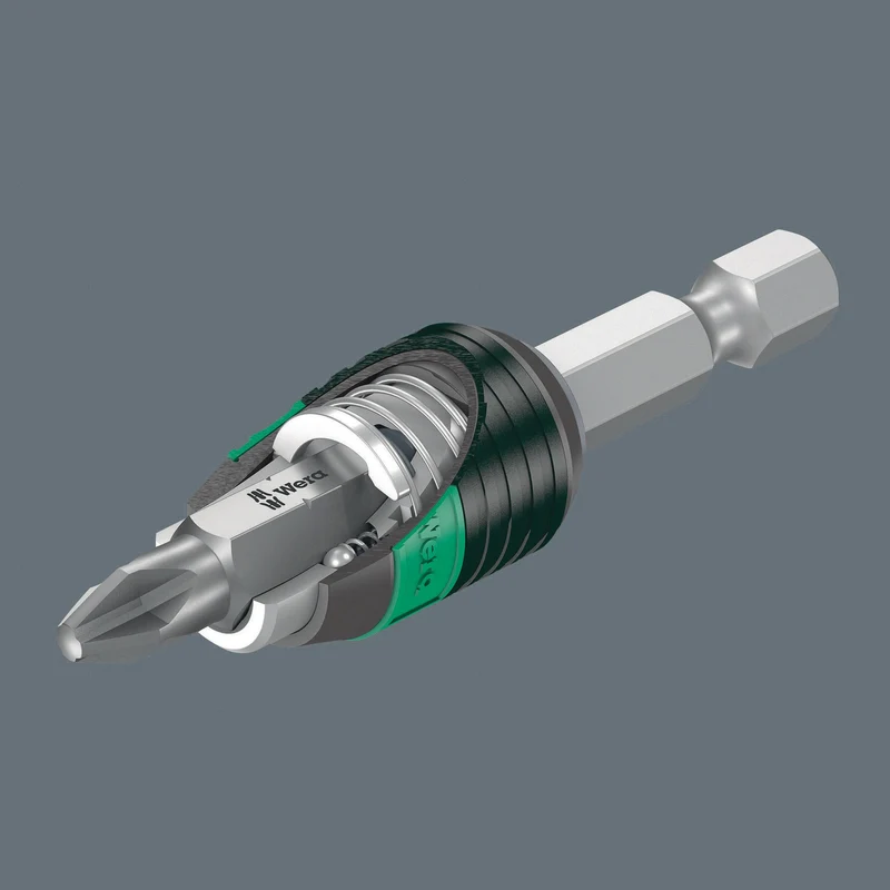 Wera Bithalter 889/4 R Rapidaptor 1/4 Zoll Außensechskant 100 mm magnetisch
