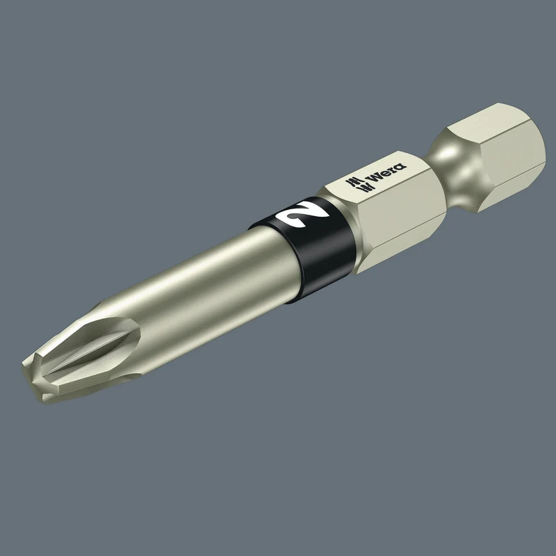 Wera Bit-Check 6 Stainless Bitsatz 6-teilig – Edelstahl-Bits gegen Fremdrost