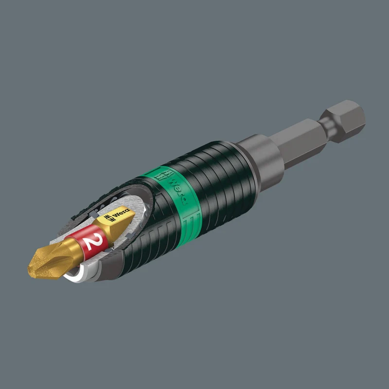 Wera Bit 800/1 BTZ für Schlitzschrauben 5,5 mm, 25 mm Länge, 1/4 Zoll Antrieb