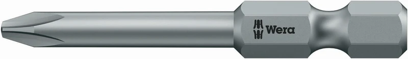 WERA Bit 851/4 J PH0 Phillips DIN3126-F6,3 JCIS CV-Molybdän 50 mm – 10 Stück