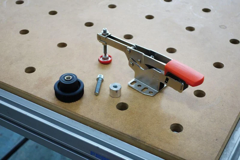 BESSEY Schubstangenspanner Gr.25 1xSTC-IHH25+1xSTC-SET-T20 für Multifunktionstische