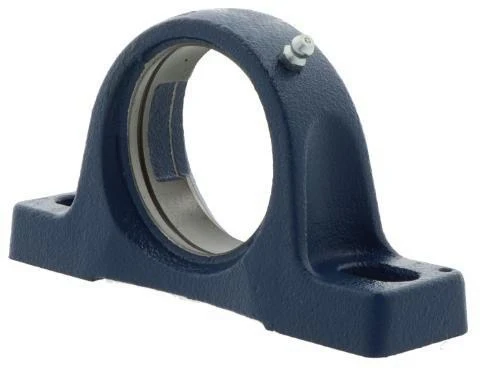 SKF Stehlagergehäuse SY512 M 110 mm – Grauguss, einteilig, dunkelblau