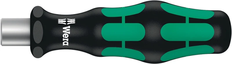 WERA Bithandhalter 813 A6 Kraftform mit 1/4″ Außensechskant und Abrollschutz