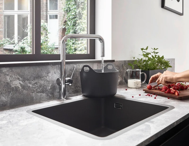 Hansgrohe Schneidebrett Eiche F16 – Passend für S51 SilicaTec & S71 Edelstahlspülen