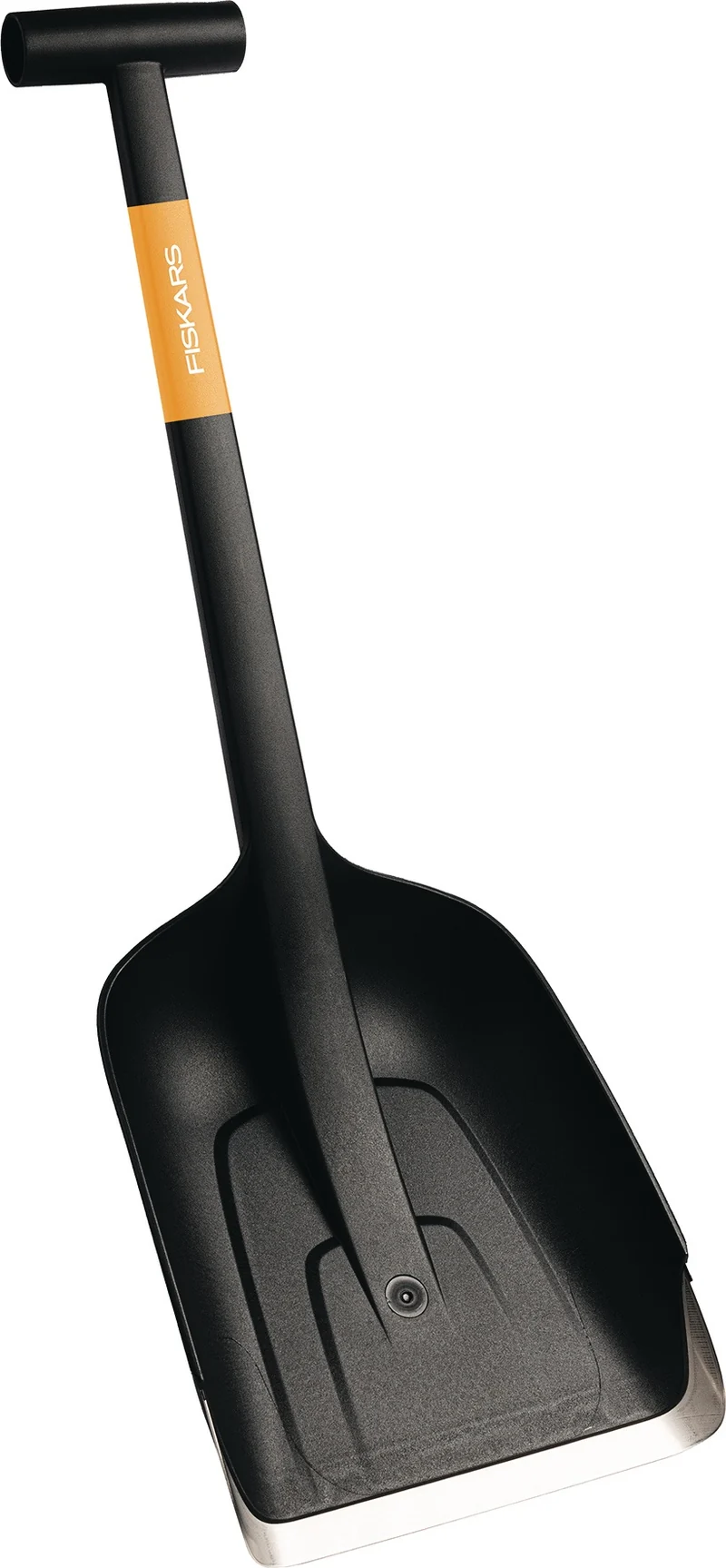 FISKARS Autoschaufel 217 mm – Leichte Schneeschaufel mit Stahlkante & T-Griff