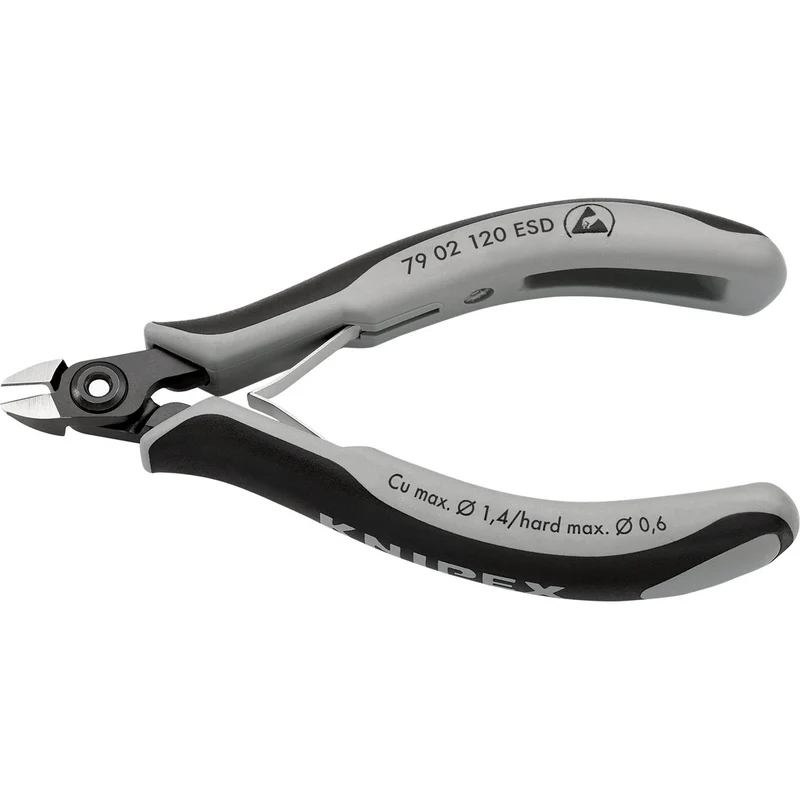 Knipex Präzisions-Elektronik-Seitenschneider ESD