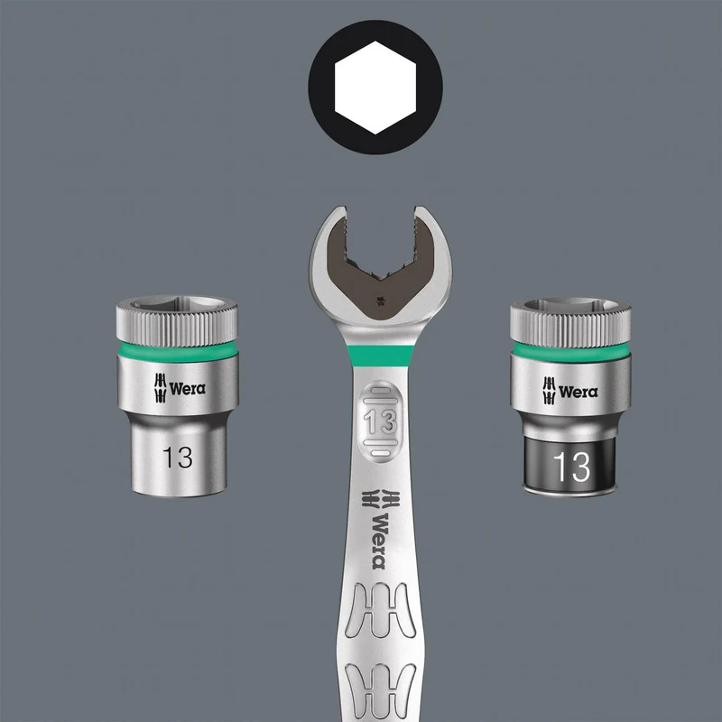 WERA Tool Check Plus 2 Bit- und Steckschlüsselset 39-teilig mit Bit-Ratsche