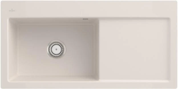VILLEROY & BOCH Einbauspüle SUBWAY 60 XL FLAT 965x475mm Be li