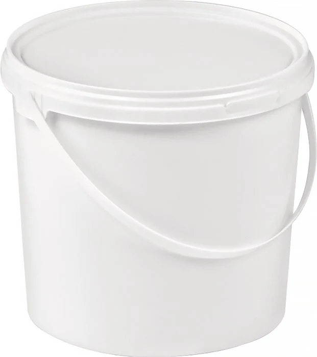 Eimer ( 9000450005 ) 5 l Kunststoff, lebensmittelecht weiß Ø 188 mm Höhe 214 mm