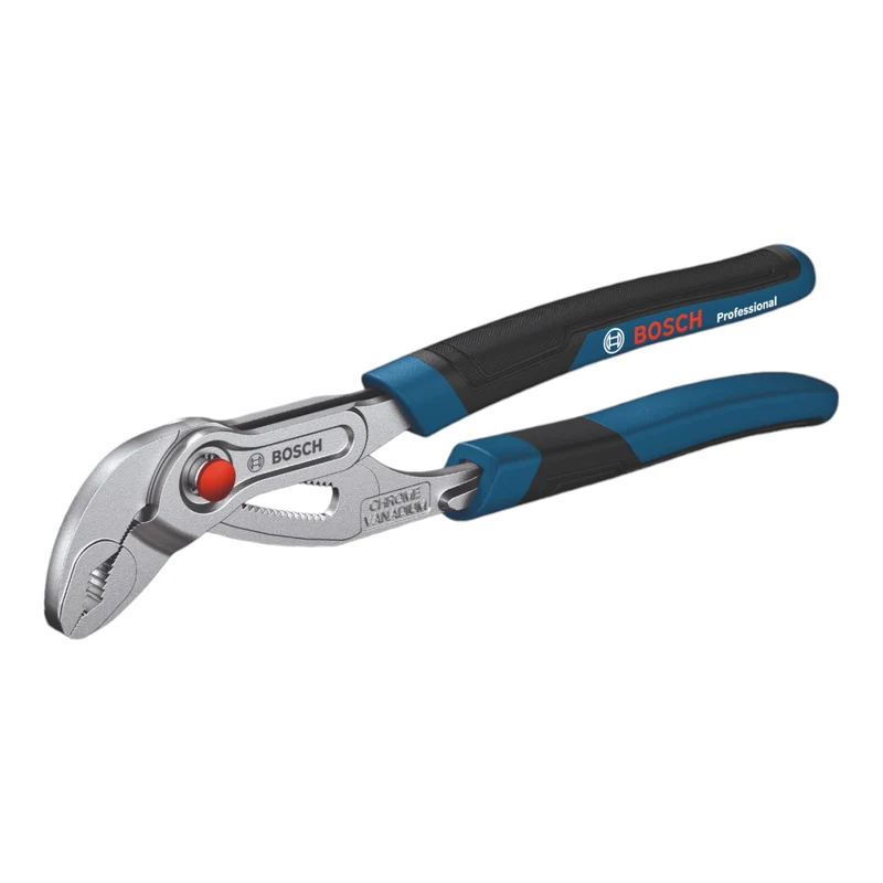 Bosch Sanitär Wasserpumpenzange 250 mm Professional ( 1600A02W3N ) aus Chrom Vanadium Stahl