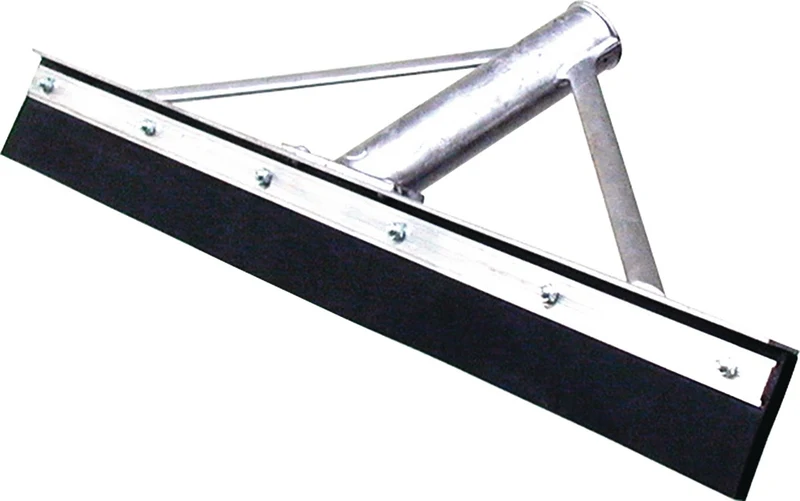 ALUREX Gummischieber 600 mm – Aluminium/Gummi, sehr stabile Ausführung mit Vollgummippe