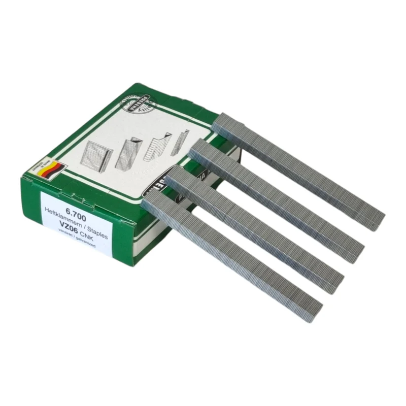 Prebena VZ06CNK Heftklammer 10,5 x 6 mm Typ VZ 6700 Stück aus Stahl verzinkt