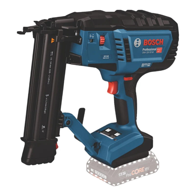 Bosch GNH 18V-50 M Professional Akku Holznagler 18 V 1,2 x 16 - 50 mm Brushless ( 0601482400 ) Solo - ohne Akku, ohne Ladegerät