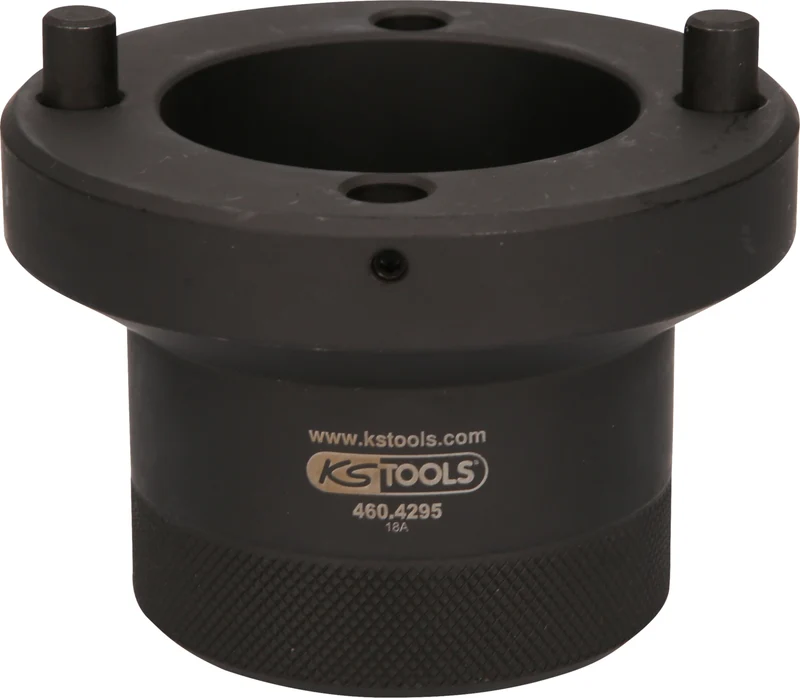 KS TOOLS 1/2" Achsmuttern-Schlüssel mit 2 Zapfen für Fuso, Ø 100 mm ( 460.4295 )