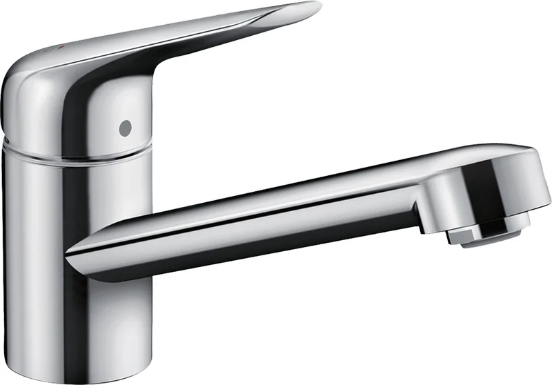 HANSGROHE Spültischmischer Focus M42 100 CoolStart Eco Schwenkauslauf Chrom