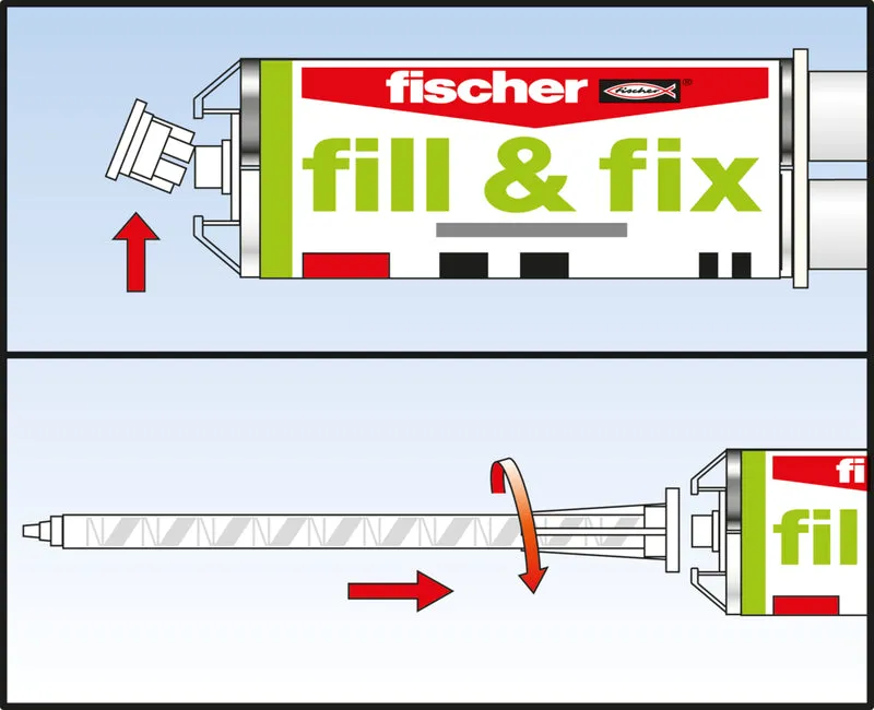 Flüssigdübel fill & fix