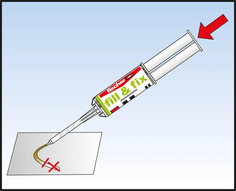 Flüssigdübel fill & fix