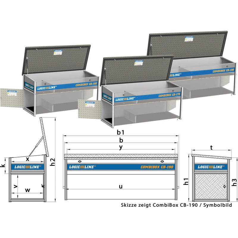 CombiBox ohne Standfüße
