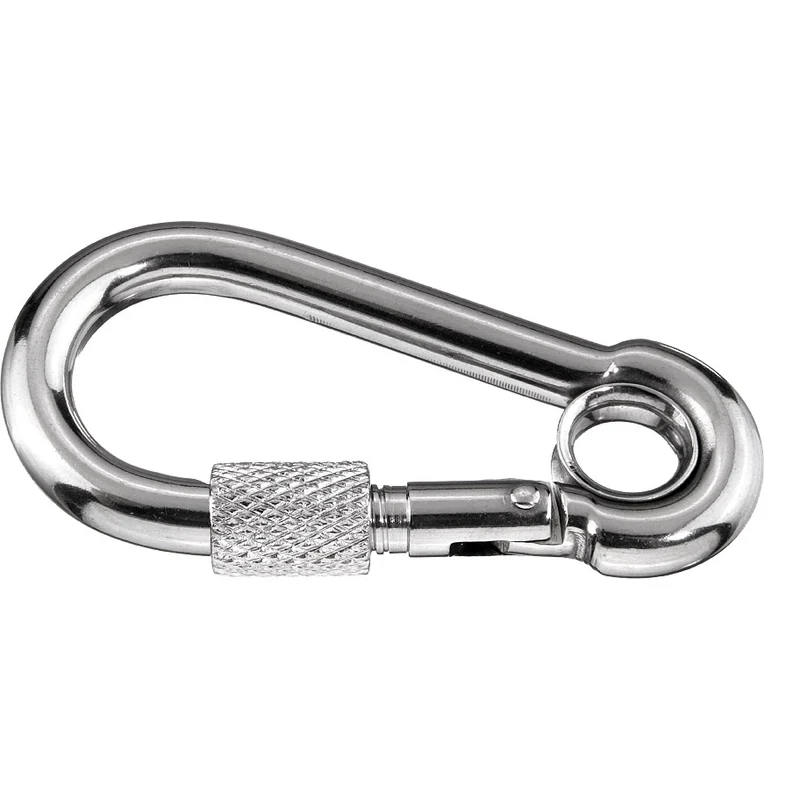 Karabiner mit Schraubsicherung