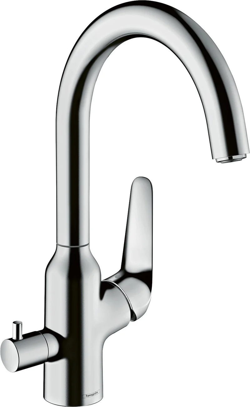 HANSGROHE HG Spültischmischer 220 Schwenkauslauf mit Geräteabsperrventil M424-H220 chrom