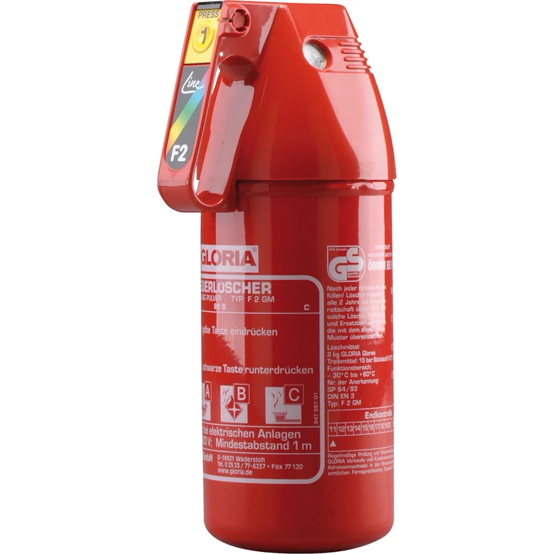 Pulver-Dauerdruckfeuerlöscher F 2 G