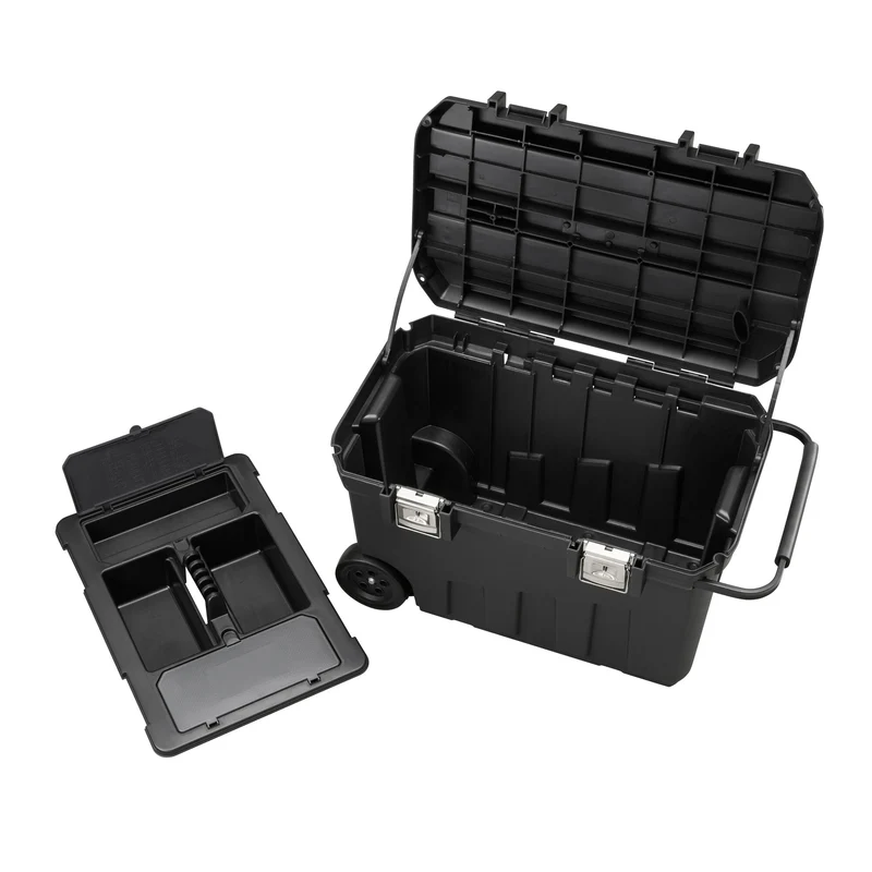 Stanley Mobile Montagebox 90 L 770 x 490 x 480 mm ( 1-92-978 ) mit herausnehmbarer Ablage