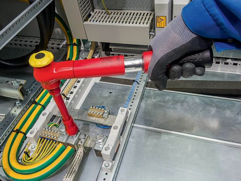 HAZET Drehmomentschlüssel 5109KV 3/8 Zoll 5-25 Nm VDE isoliert mit Kalibrierschein