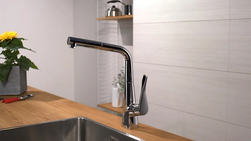 HANSGROHE HG Einhebel-Küchenmischer 320 METRIS DN 15 mit
