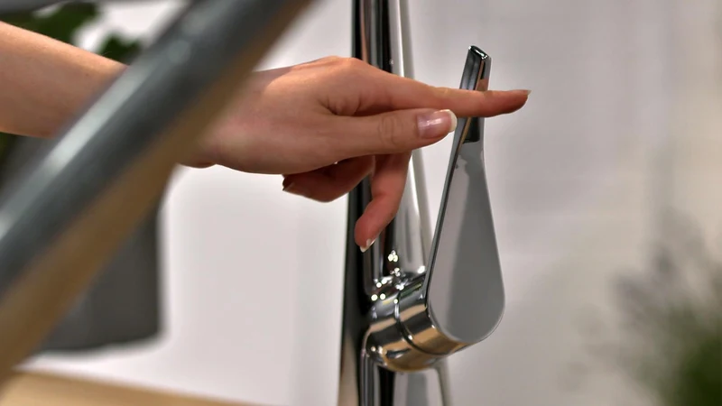 HANSGROHE HG Einhebel-Küchenmischer 320 METRIS DN 15 mit
