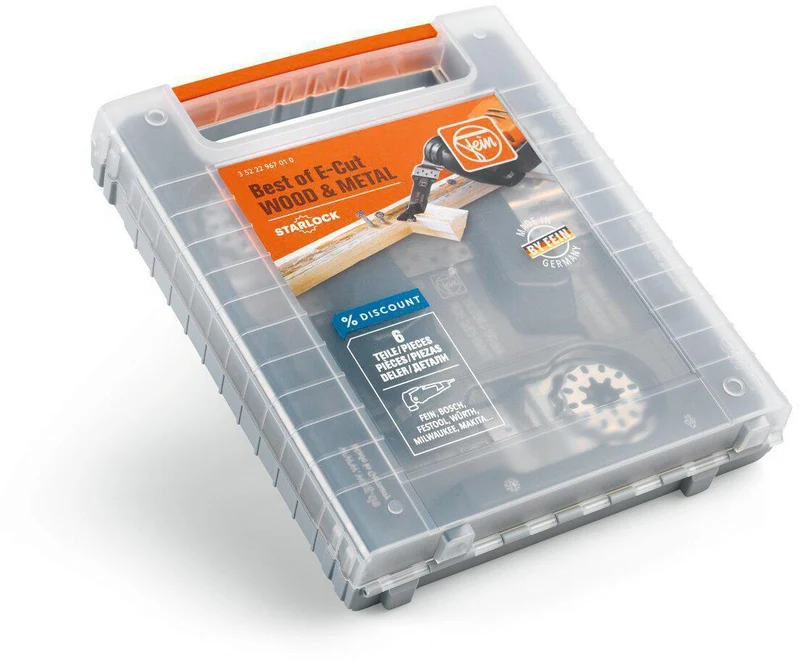 FEIN Sägeblatt Set Best Of 6-tlg. Starlock für Holz und Metall