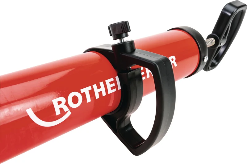 ROTHENBERGER ROPUMP SUPER PLUS Saug-Druckreiniger Set mit 3 Adaptern für Rohrreinigungen