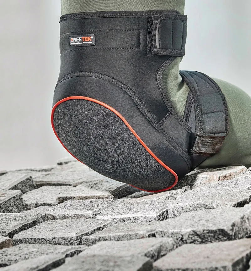 KNEETEK Knieschoner KevSafe DIN/EN14404 universal schwarz – Hitzebeständig bis 1300 °C