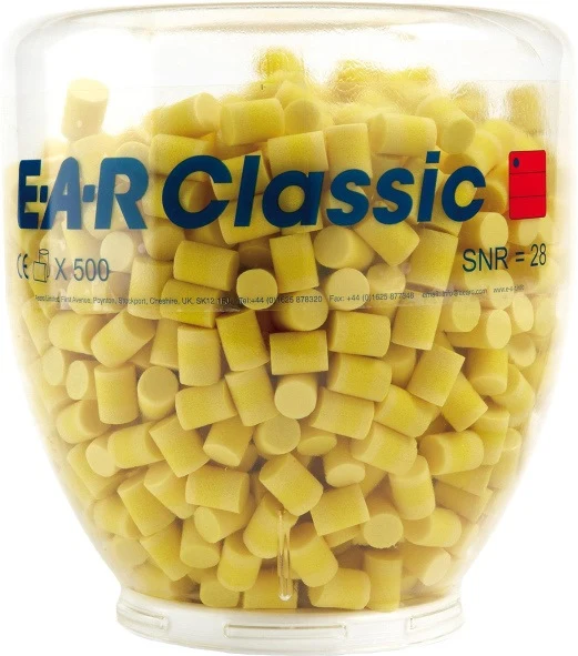 3M E-A-R™ Classic™ Refill Gehörschutzstöpsel SNR 31 dB – 500 Paar Dispenser