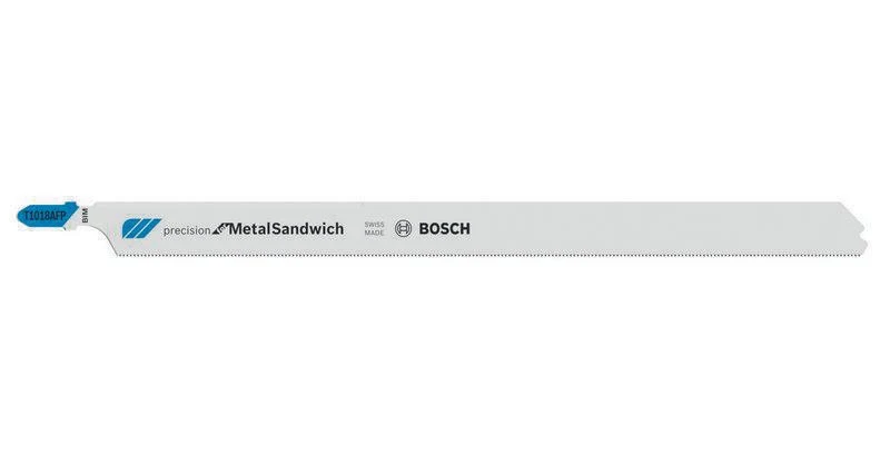 BOSCH Stichsägeblatt T 1018 AFP, 250 mm, BIM, für Metall-Sandwich-Paneele