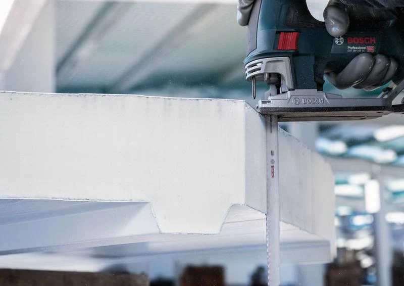 BOSCH Stichsägeblatt T 1018 AFP, 250 mm, BIM, für Metall-Sandwich-Paneele