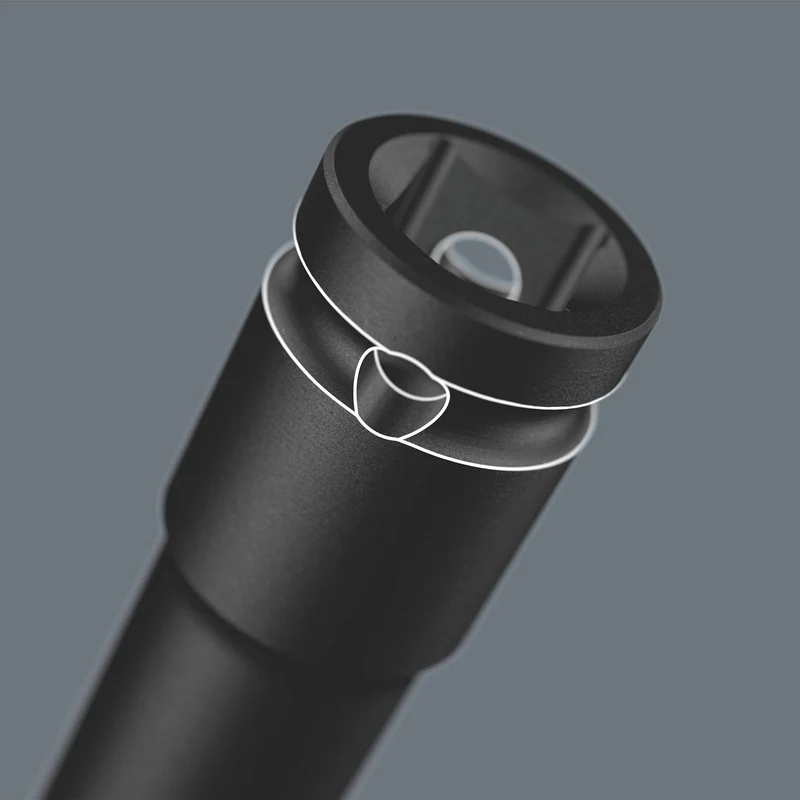 WERA Kraftsteckschlüsselsatz 8790 C Impaktor Deep Set 1, 11-teilig, 1/2 Zoll, 6-kant, lang