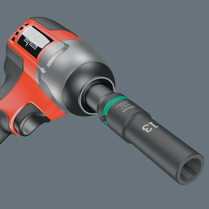 WERA Kraftsteckschlüsselsatz 8790 C Impaktor Deep Set 1, 11-teilig, 1/2 Zoll, 6-kant, lang